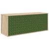 vidaXL Sienā montējams TV skapis GELEEN 102 x 33 x 40 cm Sonomas ozols
