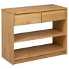 vidaXL konsoles galdiņ&scaron; SAUDA, 89,5x36,5x73 cm, priedes masīvkoks