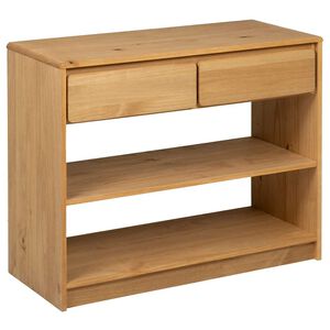 vidaXL konsoles galdiņ&scaron; SAUDA, 89,5x36,5x73 cm, priedes masīvkoks