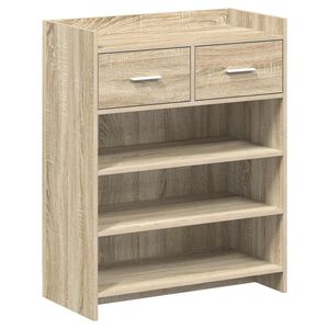 vidaXL Apavu skapis 73,5 x 36 x 92 cm Inženierijas koks Sonomas ozols