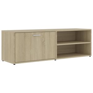 vidaXL TV skapītis, ozolkoka krāsa, 120x34x37 cm, inženierijas koks