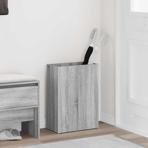 vidaXL Lietussarga statīvs Pelēks Sonoma 40 x 20 x 55,5 cm