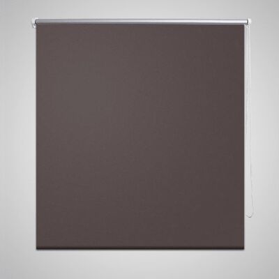Ruļļu žalūzijas, 160 x 175 cm, gaismu necaurlaidīgas, kafijas krāsas