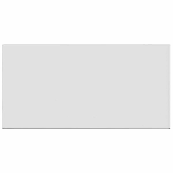 vidaXL Logu palodze Balts 100 x 45 x 4,5 cm PVC