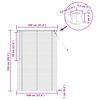 vidaXL Venēcijas žalūzija Regulējams Balts 150 x 100 cm PVC