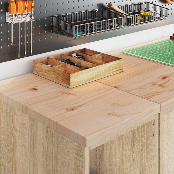 vidaXL garāžas skapji, 2 gab., ozolkoka krāsa, inženierijas koks