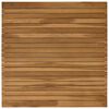 vidaXL Galda virsma 80 x 80 x 3,5 cm Kvadrātveida Ciets tek&scaron;a koks