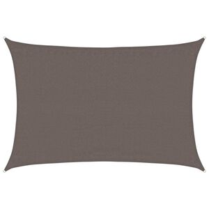vidaXL saulessargs, 160 g/m&sup2;, antracītpelēks, 3,5x4,5 m, HDPE