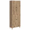 vidaXL Skapju komplekts 2 pcs 66 x 34,5 x 95 cm Inženierijas koks
