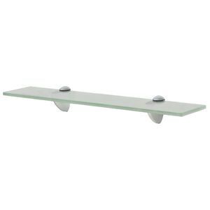 vidaXL sienas plaukts, 50x20 cm, 8 mm, stikls