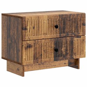 vidaXL Nakts skapītis Vecs koks 62 x 34,5 x 47,5 cm Inženierijas koks