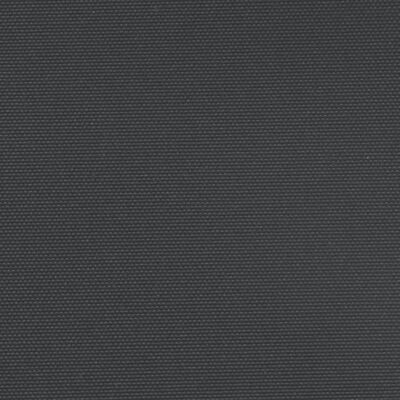 vidaXL izvelkams sānu aizslietnis, melns, 120x600 cm