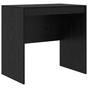 vidaXL Galds Melns ozolkoks 80 x 50 x 76 cm