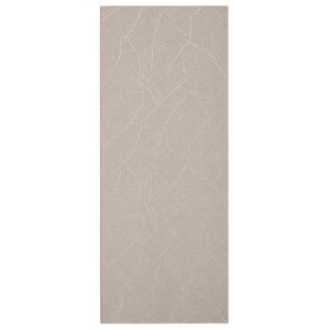 vidaXL Paklājs IZA Bē&scaron;a 80 x 200 cm 100% poliesters Zema plūksna