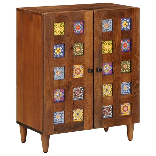 vidaXL Puse 3 pcs Valriekstu koks Cieta mango koksne