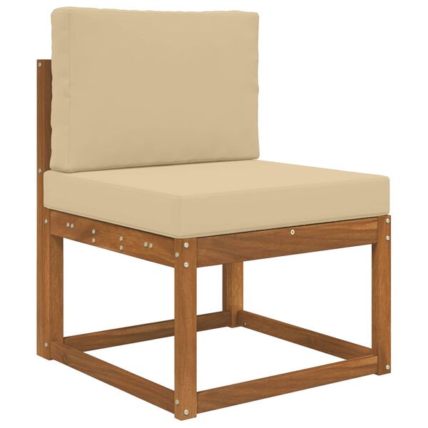 vidaXL Āra dīvāna spilvens 2 pcs Bē&scaron;a Poliesters