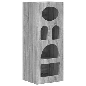 vidaXL Puse ELST Pelēks Sonoma 40 x 35 x 100,5 cm Inženierijas koks