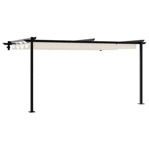 vidaXL Nojume 400 x 300 x 200 cm Krēmkrāsa Poliesters