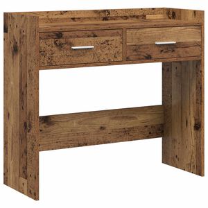 vidaXL Konsoles galds Vecs koks 90 x 35 x 80 cm Inženierijas koks