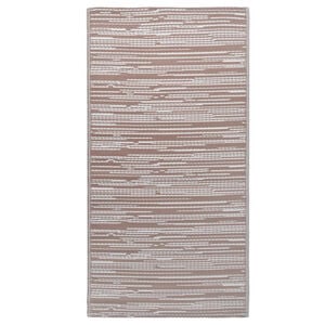 vidaXL āra paklājs, 120x180 cm, ARAKIL brūns PP
