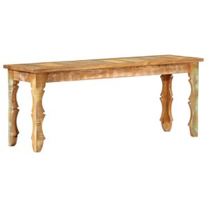 vidaXL sols, 110x35x45 cm, pārstrādāts masīvkoks