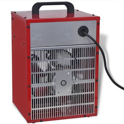 Pārvietojamais elektriskais ventilatora tipa sildītājs, 3 kW 150 m³/h