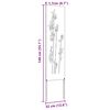 vidaXL Dārza privātuma ekrāns Rūsa 32 x 140 cm Novecināts tērauds