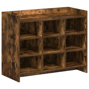 vidaXL Apavu skapis Kūpināts ozols 85 x 39,5 x 70 cm Inženierijas koks