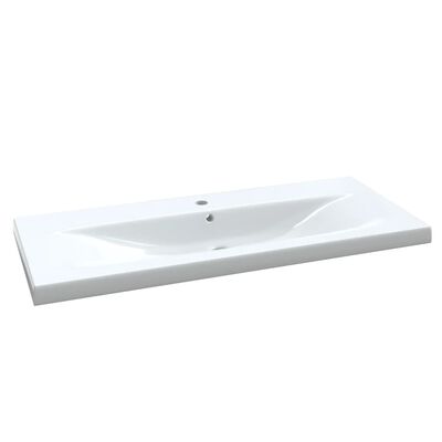 vidaXL 3-daļīgs vannasistabas mēbeļu komplekts, balts
