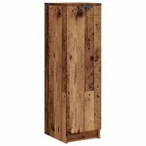 vidaXL apavu skapītis, veca koka, 29,5x35x100,5 cm, konstruēts koks