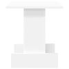 vidaXL Papildu galdiņ&scaron; Balts 35,5 x 35 x 40 cm Inženierijas koks