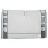 vidaXL Karājo&scaron;ais telts organizators Pelēka un zila 320 x 182 cm