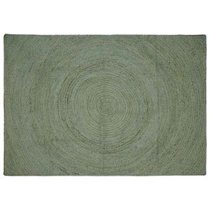 vidaXL Teritorijas paklāji Olīvu zaļ&scaron; 160 x 230 cm Džuta