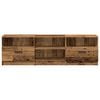 vidaXL TV skapis Old Wood 150x33,5x45 cm Engineered Wood