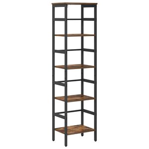 vidaXL Grāmatu plaukts 4 līmeņi 40 x 29,5 x 149 cm Inženierijas koks