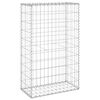 vidaXL gabions ar vāku, cinkots tērauds, 60x30x100 cm