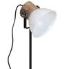 vidaXL galda lampa, 25 W, balta, 17x17x50 cm, E27
