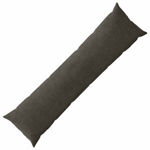 vidaXL Spilvenu pārvalks HEERLEN Antracīta 40 x 145 cm kordurojs