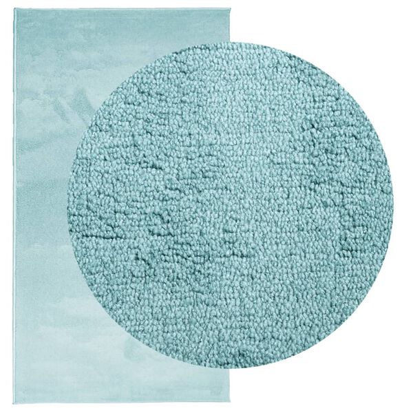 vidaXL paklājs OVIEDO, īsa spalva, mīksts, zaļš, 60X110 cm