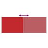 vidaXL izvelkams sānu aizslietnis, 220x600 cm, sarkans
