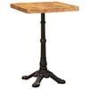 vidaXL Bistro galds 50 x 50 x 76 cm Cietā akācijas koks Brūna