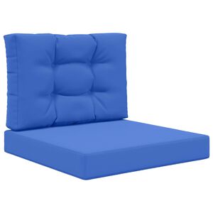 vidaXL Āra dīvāna spilvens 2 pcs Tirkīzzila Poliesters