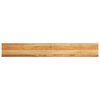 vidaXL palodzes 2 gb., gai&scaron;i brūns, 140x20x2 cm, ozola masīvkoks