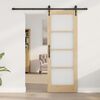 vidaXL Slīdošās durvis Dabiska 73,5 x 198,5 cm