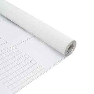 vidaXL Pa&scaron;līmējo&scaron;a logu plēve Frosted balts 90 x 500 cm PVC