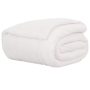 vidaXL Mest segu Balts 220 x 240 cm 2.67 kg Flīss