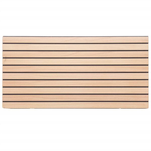 vidaXL 3D sienas paneļi, 5 gab., brūni, 100x50 cm, EPS