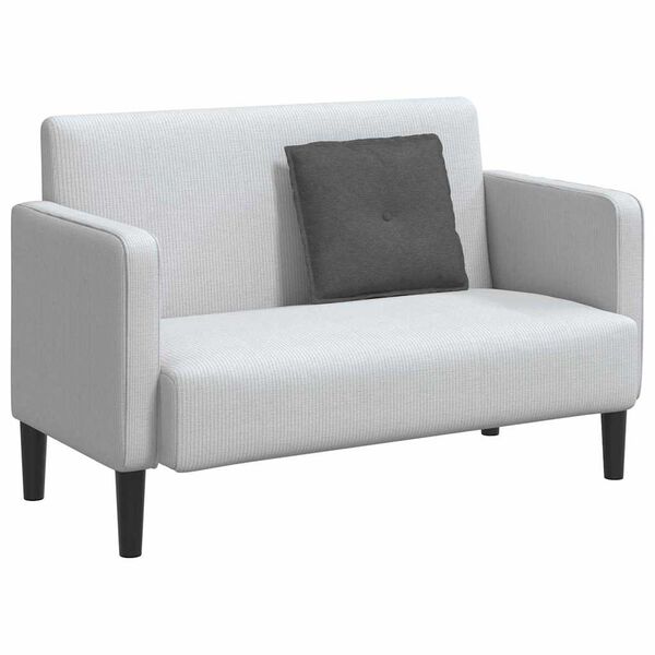 vidaXL Atpakaļ spilvens Tumši pelēks 50 x 45 cm Korduroja audums