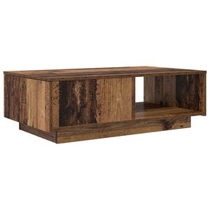 vidaXL Kafijas galdiņ&scaron; Vecs koks 95 x 55 x 31 cm Inženierijas koks