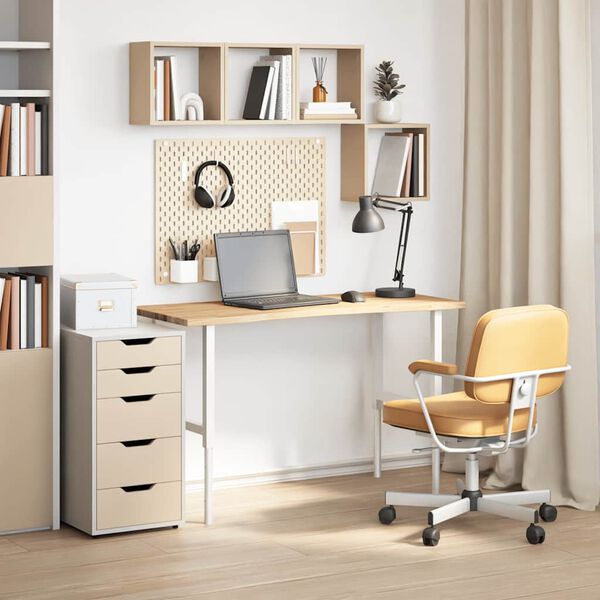 vidaXL galda virsma neapstrādāta 120x50x2,5 cm masīvkoka